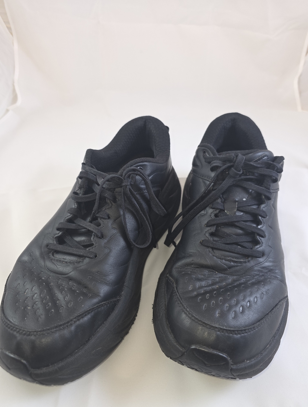 Hoka One One Men's Black Low-Top Lace Sneakers